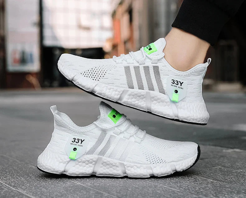 High Quality Summer Men Shoes Comfortable Sneakers Breathable Running Shoes for Men Mesh Tennis Sport Shoes