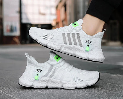 High Quality Summer Men Shoes Comfortable Sneakers Breathable Running Shoes for Men Mesh Tennis Sport Shoes