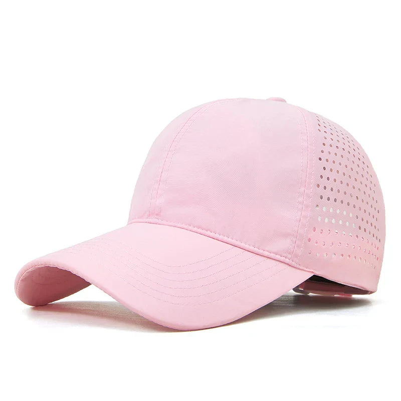 56-62cm Large Size Summer Baseball Cap Men Women Breathable Mesh Trucker Hat Snapback Cap Quick Dry Visor Outdoor Sports Sun Hat