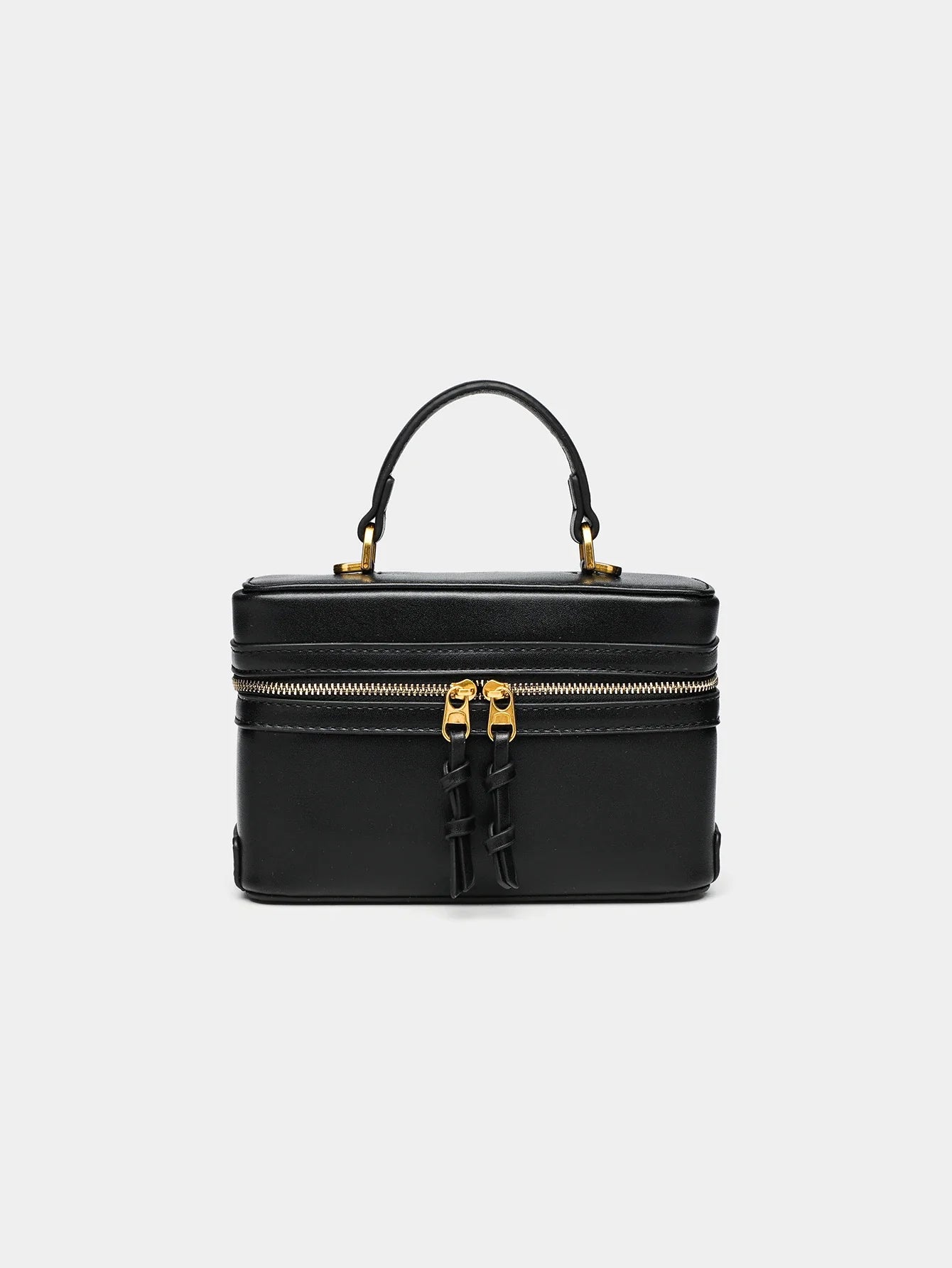 Fashionable versatile box bag brown one shoulder trendy hand-held hard fashionable small square bag