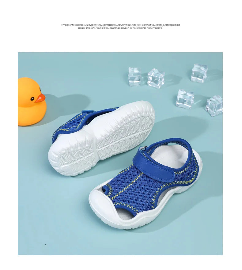 Summer Kids Barefoot Shoes Boys Sandals Beach Water Sneaker Lightweight Breathable Casual Walking Sandals Sandals for Toddler
