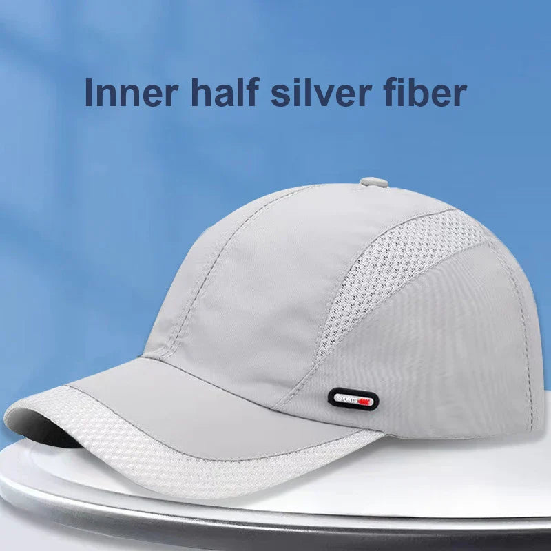 Unisex Anti Radiation Cap Half/Full Silver Fiber Electromagnetic Wave Rfid Shielding Hat Machine Room Computer  EMF Protect Hat
