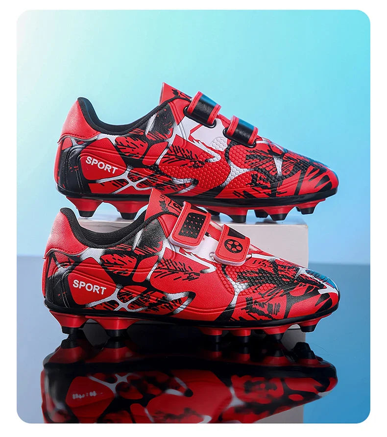 New Men Kids Non-Slip Ultralight Football Boots Professional Cleats Grass Boys Soccer Shoes Match Training Shoes Drop Shipping