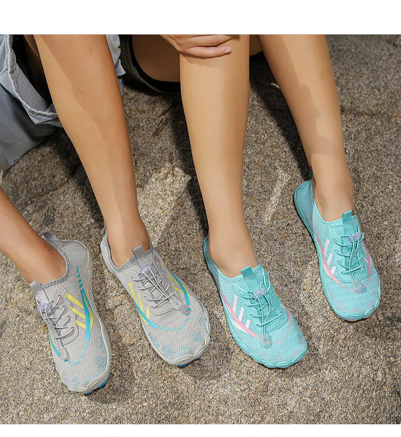Quick Dry Water Shoes For Men Women Barefoot Shoes Beach Aqua Shoes Lightweight Sports Sneakers Hiking Surfing Boating Fishing