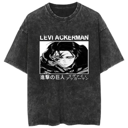 T-shirt Man Women Short Sleeve Tee Streetwear Oversized Anime Print Casual Tops Summer Y2k