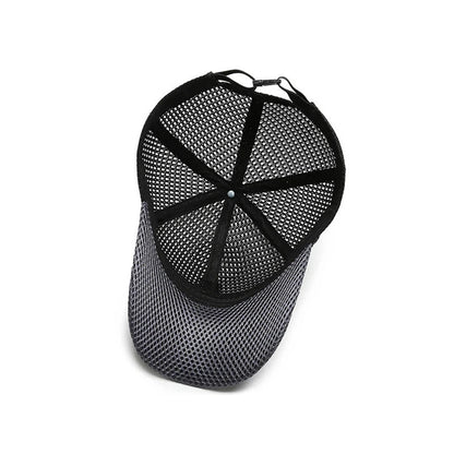 Men's Mesh Baseball Cap Breathable Summer Caps Dad Hat Outdoor Fishing Hats Bone Gorras Snapback Trucker Cap Women hat