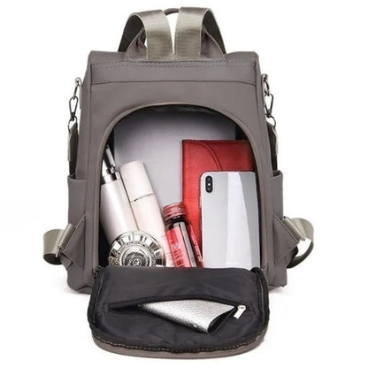 Casual Oxford Backpack Women Black Waterproof Nylon School Bags For Teenage Girls High Quality Fashion Travel Tote Packbag