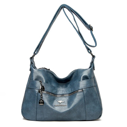 New Genuine Brand Leather Sac Luxury Handbags Purses Women Bags Designer Shoulder Crossbody Messenger Bags 2024 Female Hand Bag