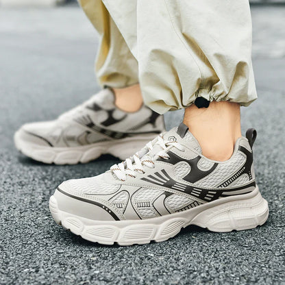 Men Safety Shoes man Lightweight Comfor work shoe womensecurity steel toe Sneakers Breathable Non-Slip summer Hiking work boots