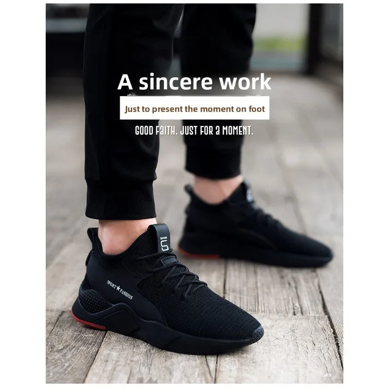 Trendy Men's Versatile Dad Shoes - Breathable Non-Slip Casual Sports Running Shoes for Spring & Autumn-Slip Fashion Dad Sneakers