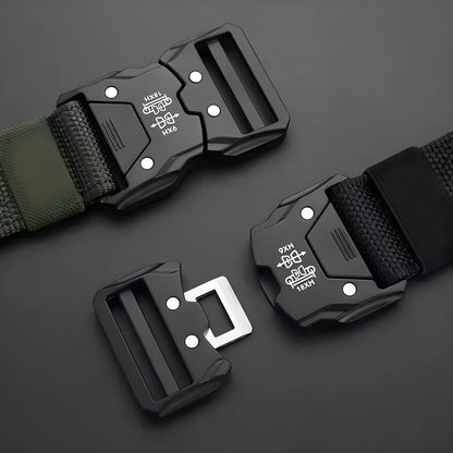 1/2Pcs Men's Belt Outdoor Luxury Tactical Belt Multi-Function Buckle Nylon Belt High Quality Canvas Belt Unisex Accessories Belt