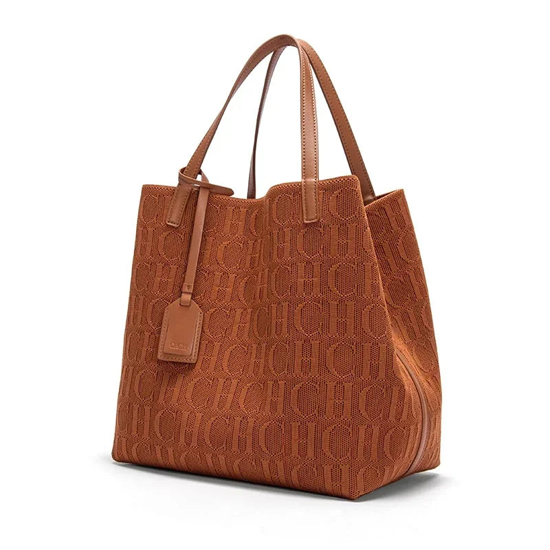 Women's Handbag High Quality Craftsmanship Large Capacity Fashion Classic New Style Solid Color Outer Bag Women's Handbag
