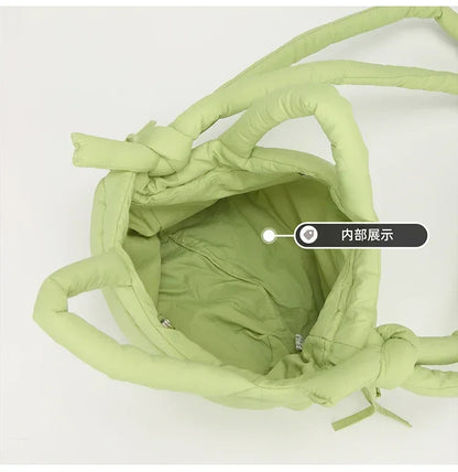 Colorful Nylon Small Square Shoulder and Crossbody Bags Super Cool Simple Versatile Handbags for Women 2024 Casual Hot Sale