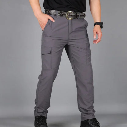 Asian size Mens Summer Tactical Cargo Pants Army Military Style Streetwear Jogger Hiking Trekking Mountain Work Casual Trousers