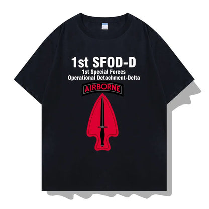 USA United States 24th Special Operations Squadron 24th STS Short-Sleeved T-Shirt Casual Pure Cotton T-Shirt Cultural Shirt Tops