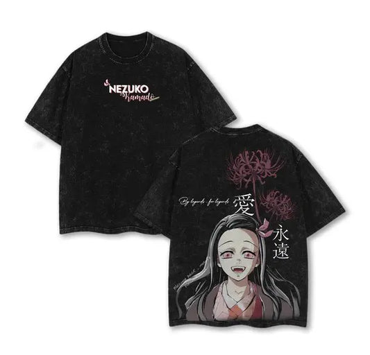 T-shirt Man Women Short Sleeve Tee Streetwear 2026 Oversized Anime Print Casual Tops