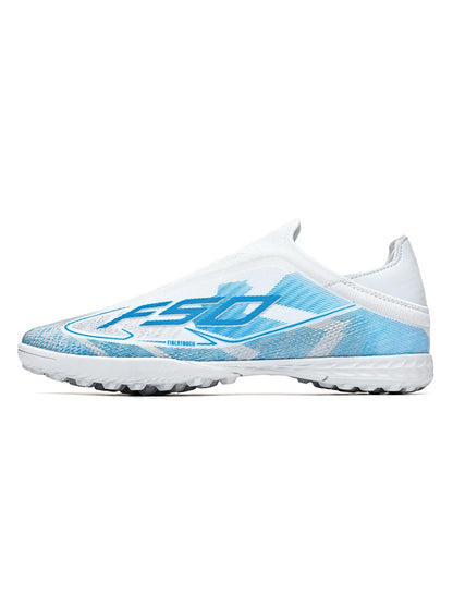 TF Football Shoes Kids Boys Girls PU Upper Durable Rubber Sole Anti-slip Wear-resistant Training Sneakers