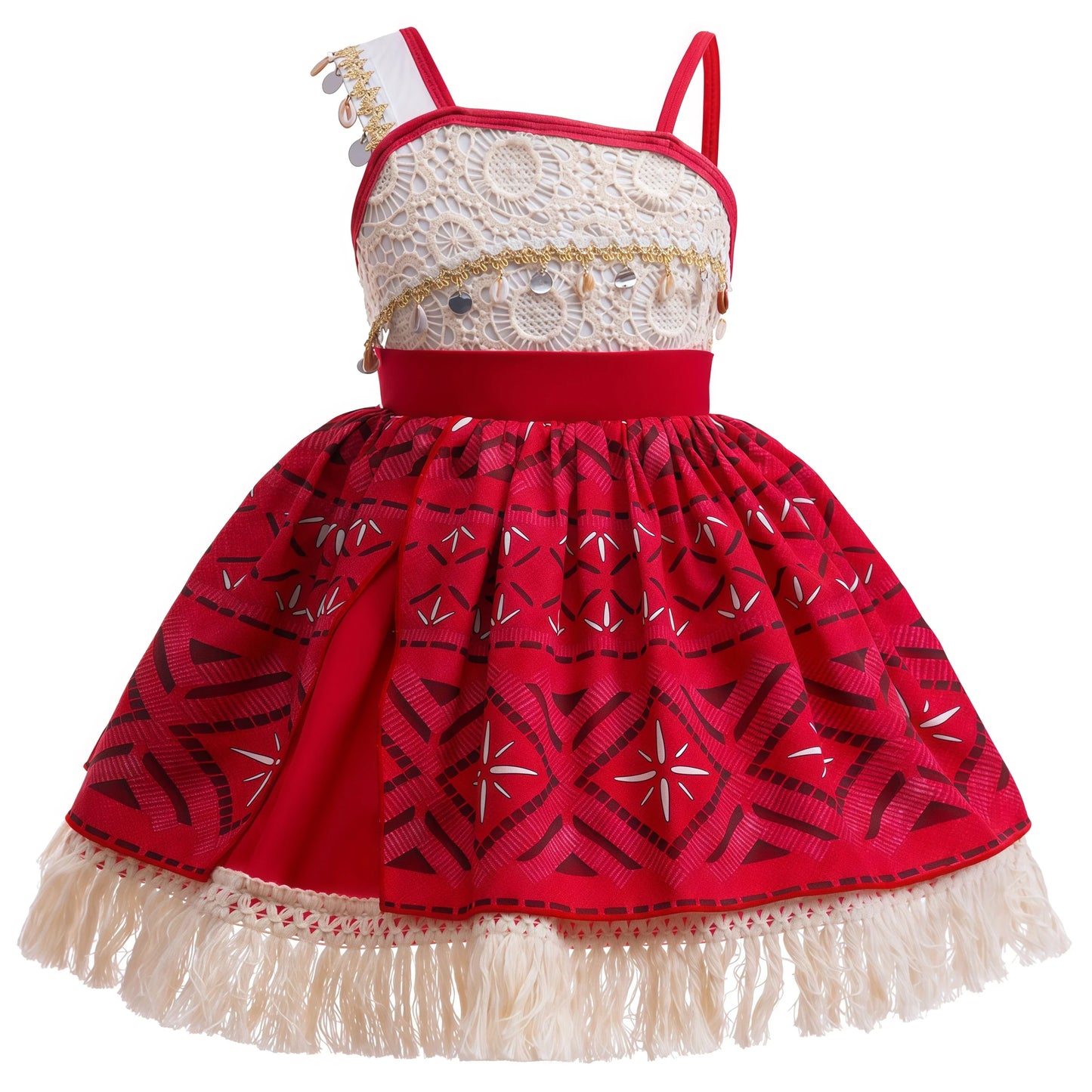 Dress Halloween Birthday Party Adventure Princess Costume Girls Fancy Carnival Clothes Children Vaiana Outfits