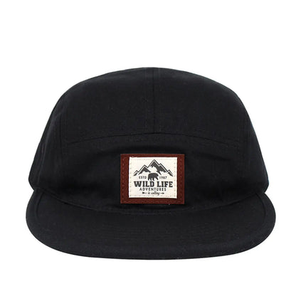 Cotton 5 Panel Baseball Cap Snapback Caps Bone Gorras Hombre Originales Hip Hop Hats For Men Women Adjustable