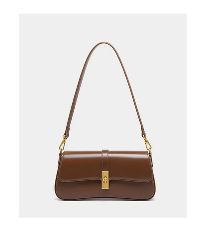 Women Genuine Leather Shoulder Bag Female Fashion Handbag Totes Small Underarm Bag Casual Daybag Mini Purse -KG1313