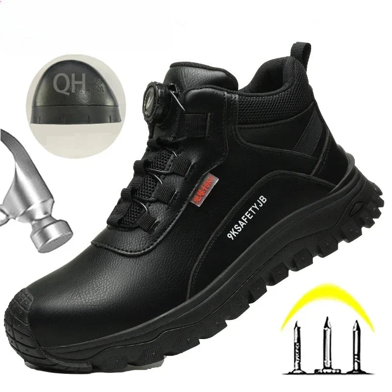 6KV Safety Shoes Fashionable Men's Insulated Are Waterproof  Puncture  Slip Resistant  Comfortable and Breathable