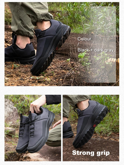 Men Hiking Shoes Classic Business High Quality Male Trekking Climbing Sneakers Non-slip Luxury Designer Outdoor Shoe