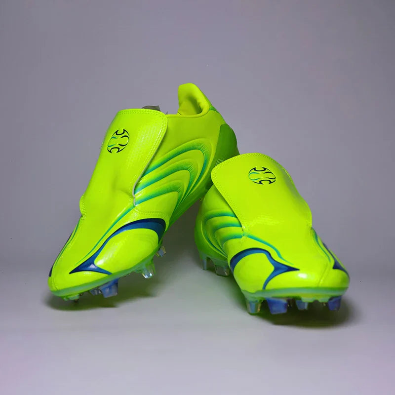 High Quality Mens Soccer Shoes F50 Training Non-Slip Turf Soccer Cleats Boys TF/FG Football Sneakers Chuteira Campo 39-45