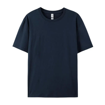 100% Cotton Solid T-shirts Women Sporty Short Sleeve Tees Fashion Casual White Black Clothing Loose O-Neck Female Summer Tops