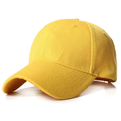 Men Women Multiple Colour Baseball Cap Peaked Cap Solid Color Adjustable Unisex Spring Summer Dad Hat Shade Sport Baseball Cap