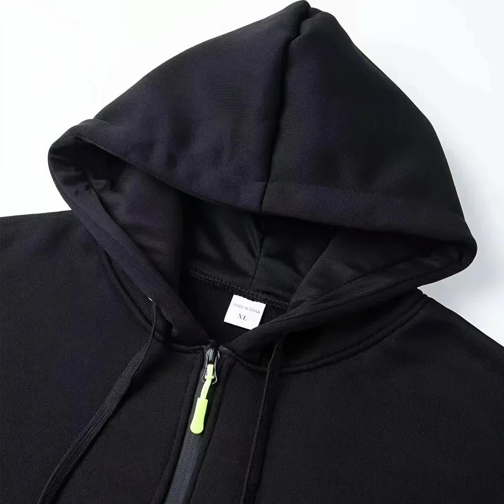 Men's hoodie sets for autumn and winter, featuring casual, fashionable, comfortable and personalized jogging suits and sport pan