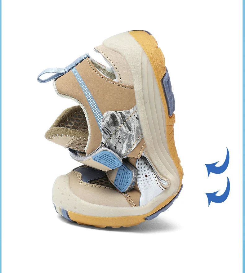Boys Soft Sandals Fashion Children Shoes Solid Color Baby Sole Anti-slip Anti collision outdoor Girls Sandalias Flat Beach