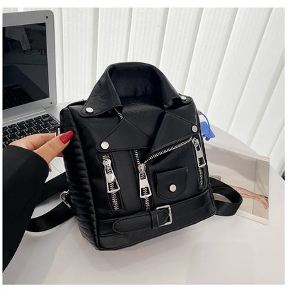 Hip hop Jacket Design Shoulder Bag Clothes Shape Women Handbag Fashion Brand  Lady Crossbody Bag Luxury Designer Travel Backpack