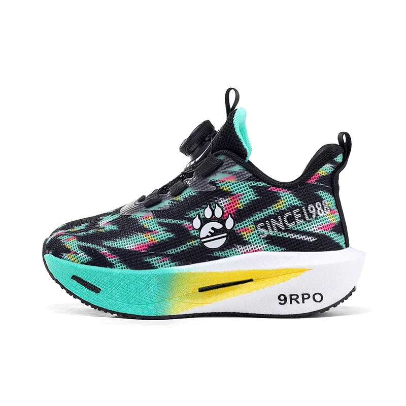 New children's shoes, boys' double-net carbon sneakers, students' casual and light running shoes, children's basketball shoes
