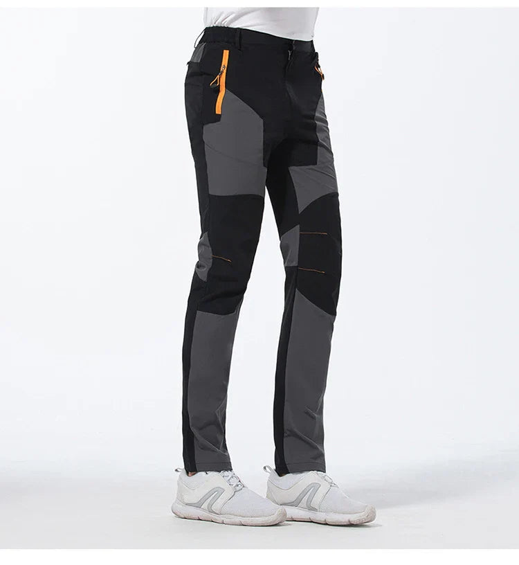 Quick Dry Hiking Pants Men Outdoor Running Camping Climbing Waterproof Mountain Trousers Stretch Lightweight Pants