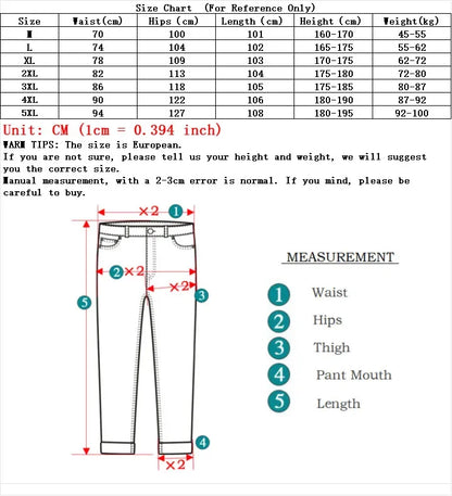 2025 New Summer Soft Lyocell Fabric Men's Jeans Thin Loose Straight Pants Drawstring Elastic Waist Korea Casual Trousers