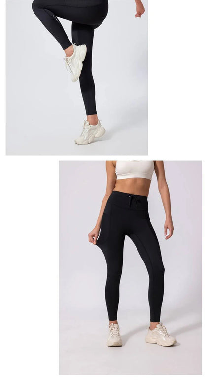 Men Women Winter Warm Thicken Velvet Running Pants Leggings Outdoor Sport Gym Fitness Yoga Basketball Cycling Hiking Long Tights