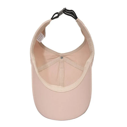 Summer New Ponytail Quick-Drying Sunscreen Hat Fisherman Hat Women Shade Cap Uv Protection Soft Top Hat
