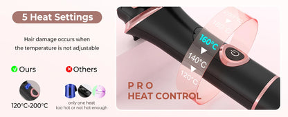 Ceramic Mini Hair Curler 25mm Travel Curling Iron Dual Voltage Curling Wand Small Hair iron Styler Curly Hair Products