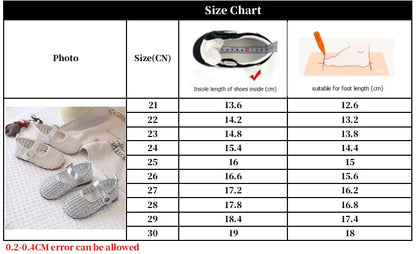 Spring Girl's Sandals Braided Pearl Hook-loop Chic Kid's Flat Shoe Solid Colors Anti-slip Casual Versatile Children Shoes 4-6Y