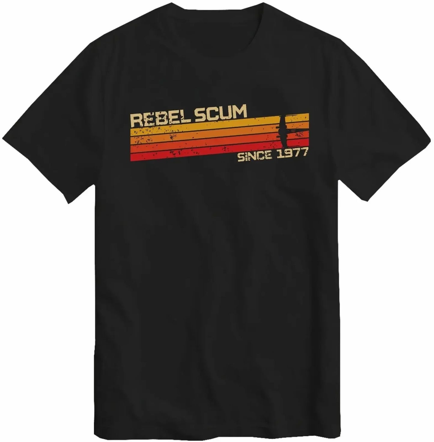 Rebel Scum 1977 Iconic Movie Quote T-Shirt Gift Top