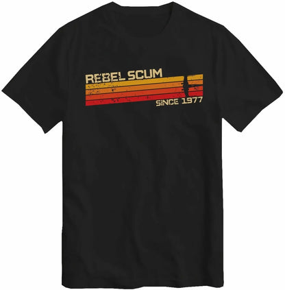 Rebel Scum 1977 Iconic Movie Quote T-Shirt Gift Top