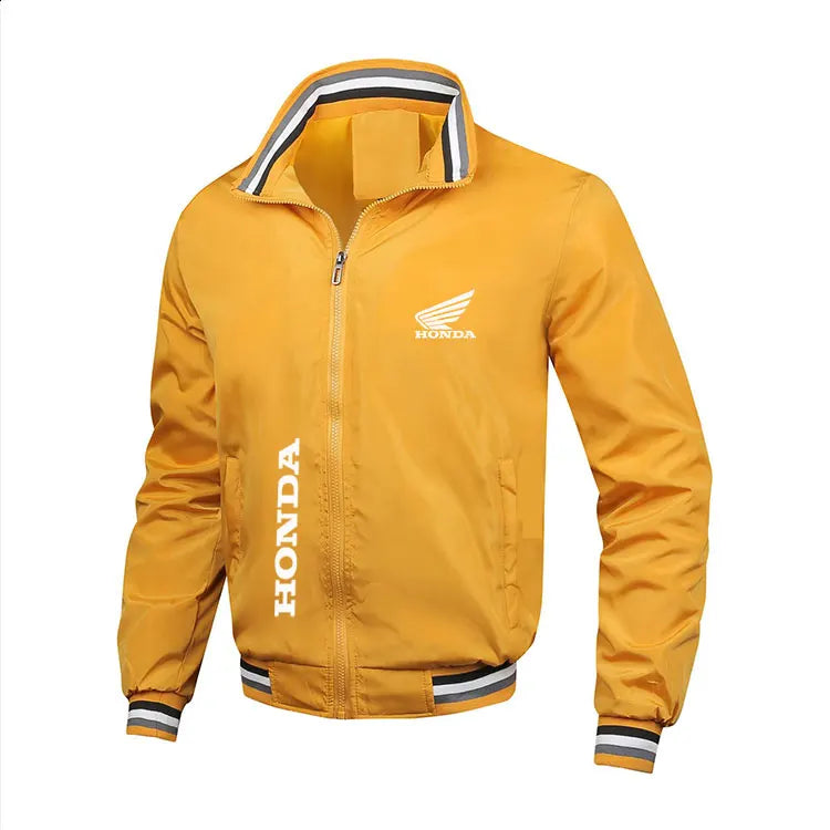 2025 Honda Men's motorcycle jacket spring summer outdoor leisure fashion sports coat ultra-thin zipper sun protection clothing