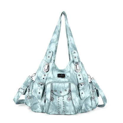 Women Fashion Handbags Women Shoulder Bags PU Leather Handbag Female Satchel Shoulder Purse Bag bolsa feminina
