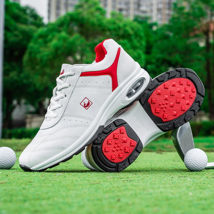 Men Golf Shoes Casual Breathable Waterproof Non-slip Golf Outdoor Training Shoes