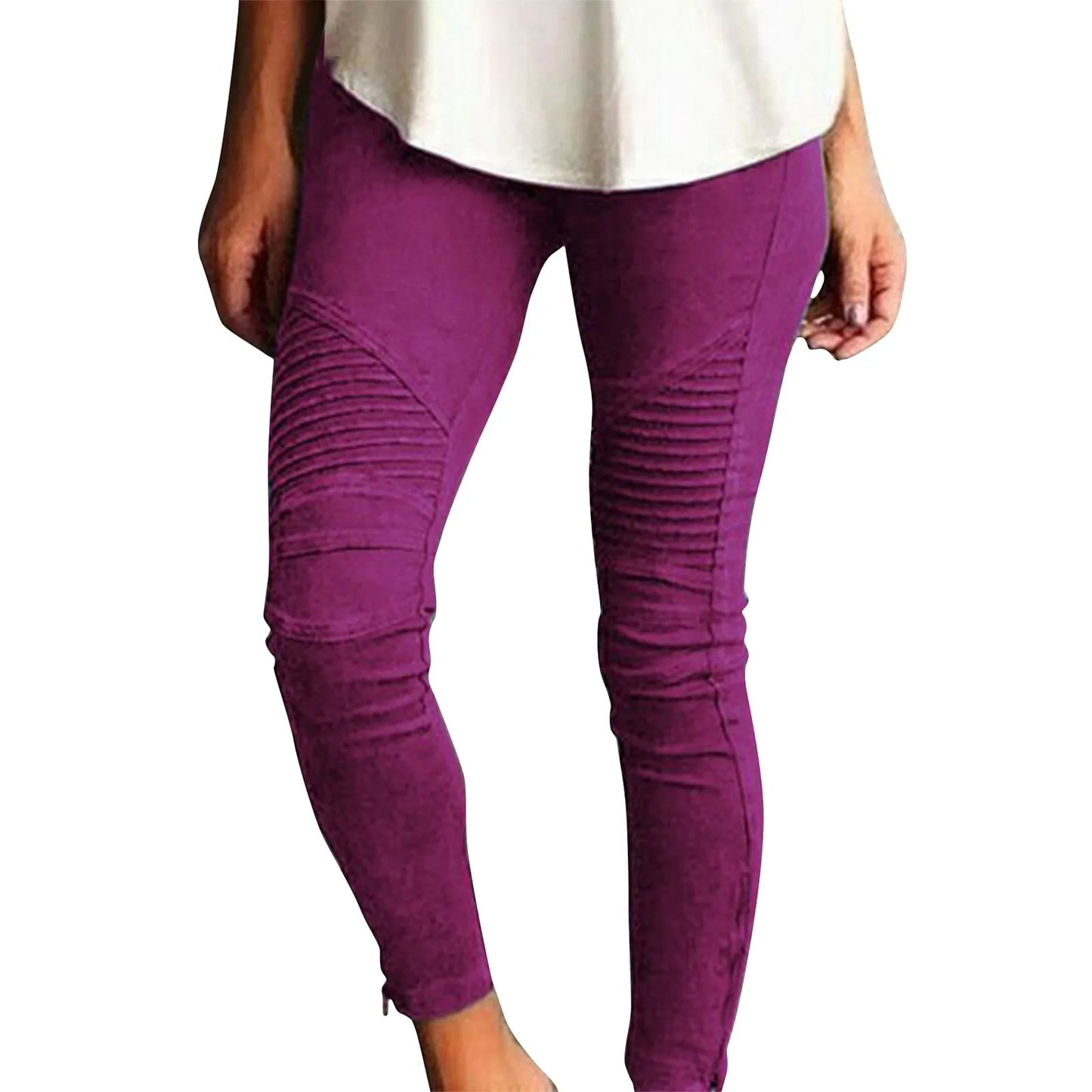 Women's Pants Casual Slim Pencil Pants High Waisted Jeans