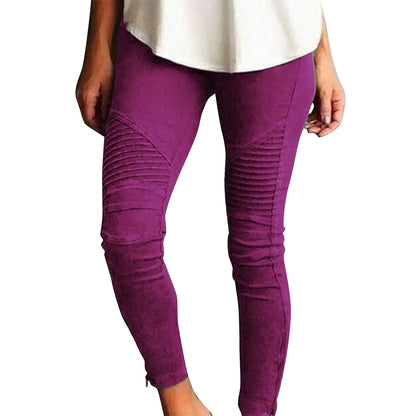 Women's Pants Casual Slim Pencil Pants High Waisted Jeans