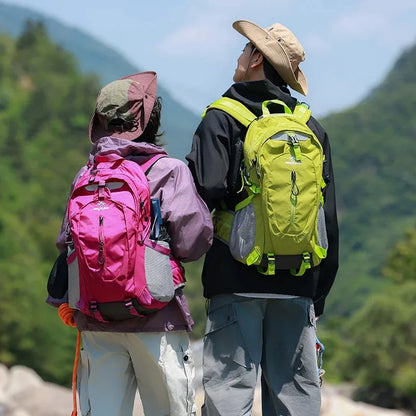 Outdoor Hiking Rucksack Backpack Mountaineering Bag for Men Women Sports Trekking Backpack Light Travel Camping