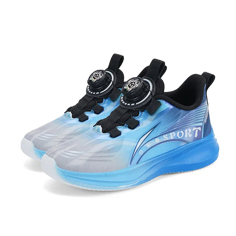 Kids Sneakers Breathable Student Boys Basketball Sports Shoes for Children Outdoor Training Trendy Tennis Size 28-39