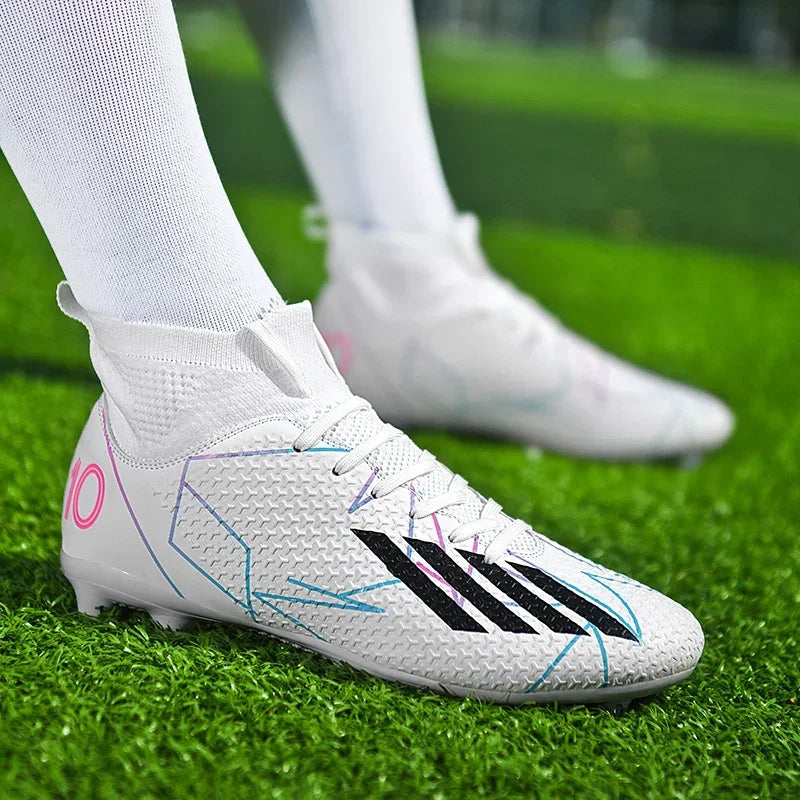 New Professional Football Boots Match Sport Sneakers Unisex Soccer Shoes Outdoor Non-slip Drop Shipping Training Sport Futsal