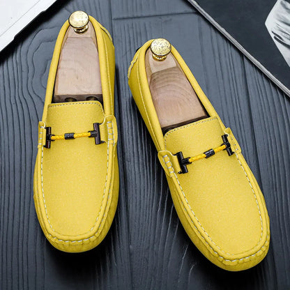 Loafers Men Comfortable Casual Walking Loafer Driving Shoes Flat Man Wedding Office Party Breathable Sneakers Men Shoes Loafers